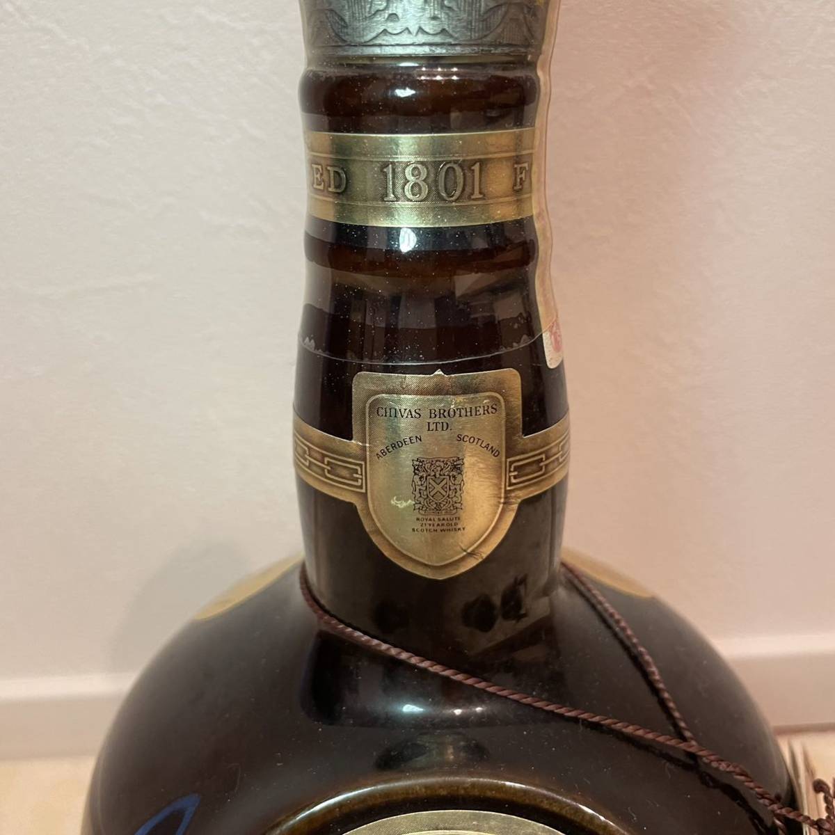 未開栓 ロイヤルサルート ROYAL SALUTE 古酒 21年 シーバス スコッチ 