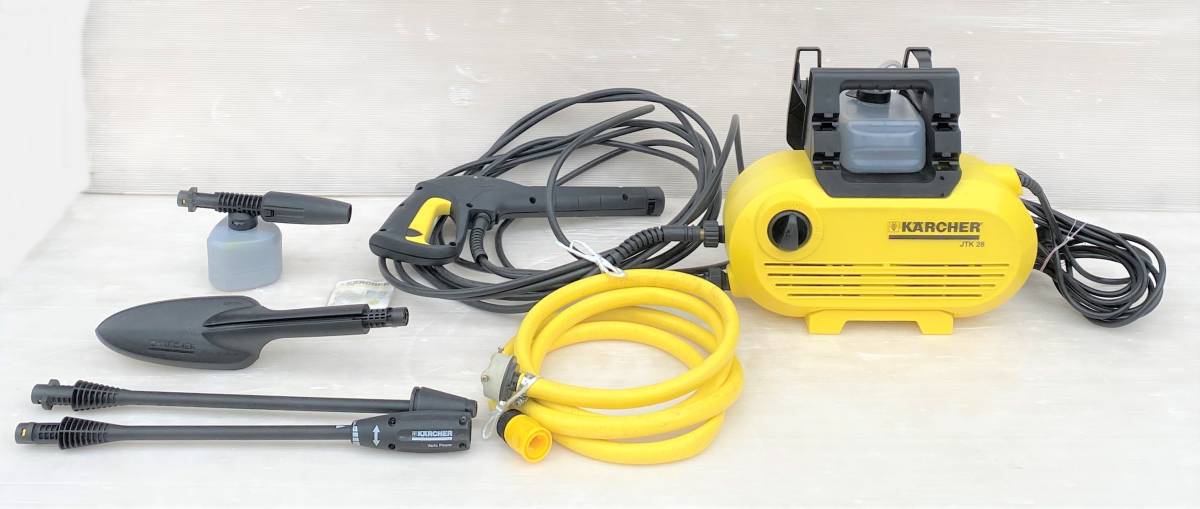 美品 KARCHER ケルヒャー JTK28 家庭用高圧洗浄機 掃除
