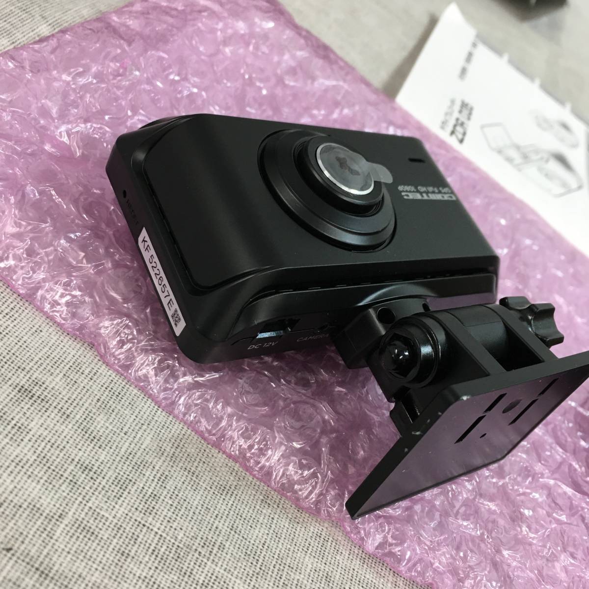 現状品　コムテック 車用 前後2カメラ ドライブレコーダー ZDR035 コムテック ドライブレコーダー 前後2カメラ GPS搭載 後続車両接近お知らせ機能搭載 愛知県東郷町