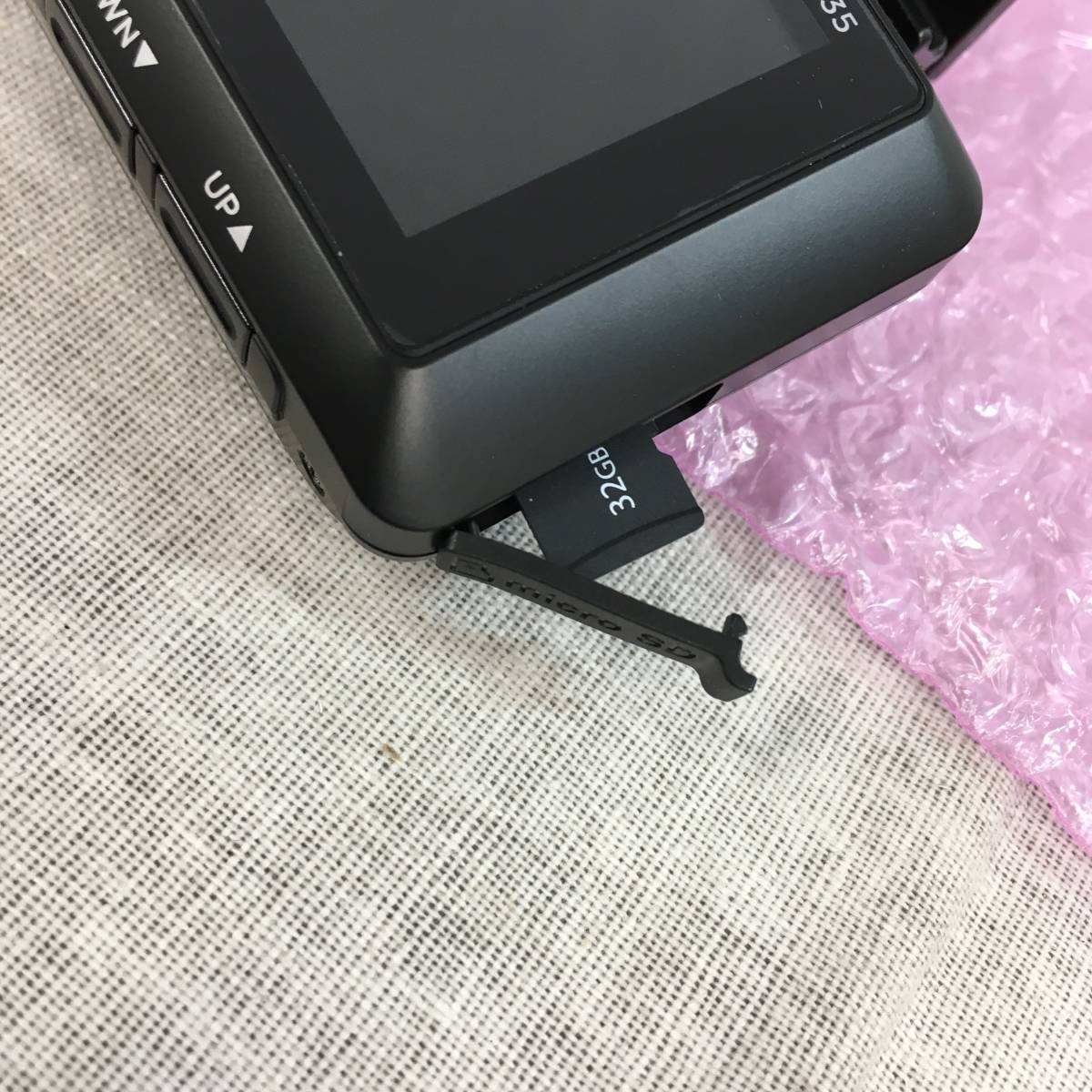 現状品　コムテック 車用 前後2カメラ ドライブレコーダー ZDR035 コムテック ドライブレコーダー 前後2カメラ GPS搭載 後続車両接近お知らせ機能搭載 愛知県東郷町