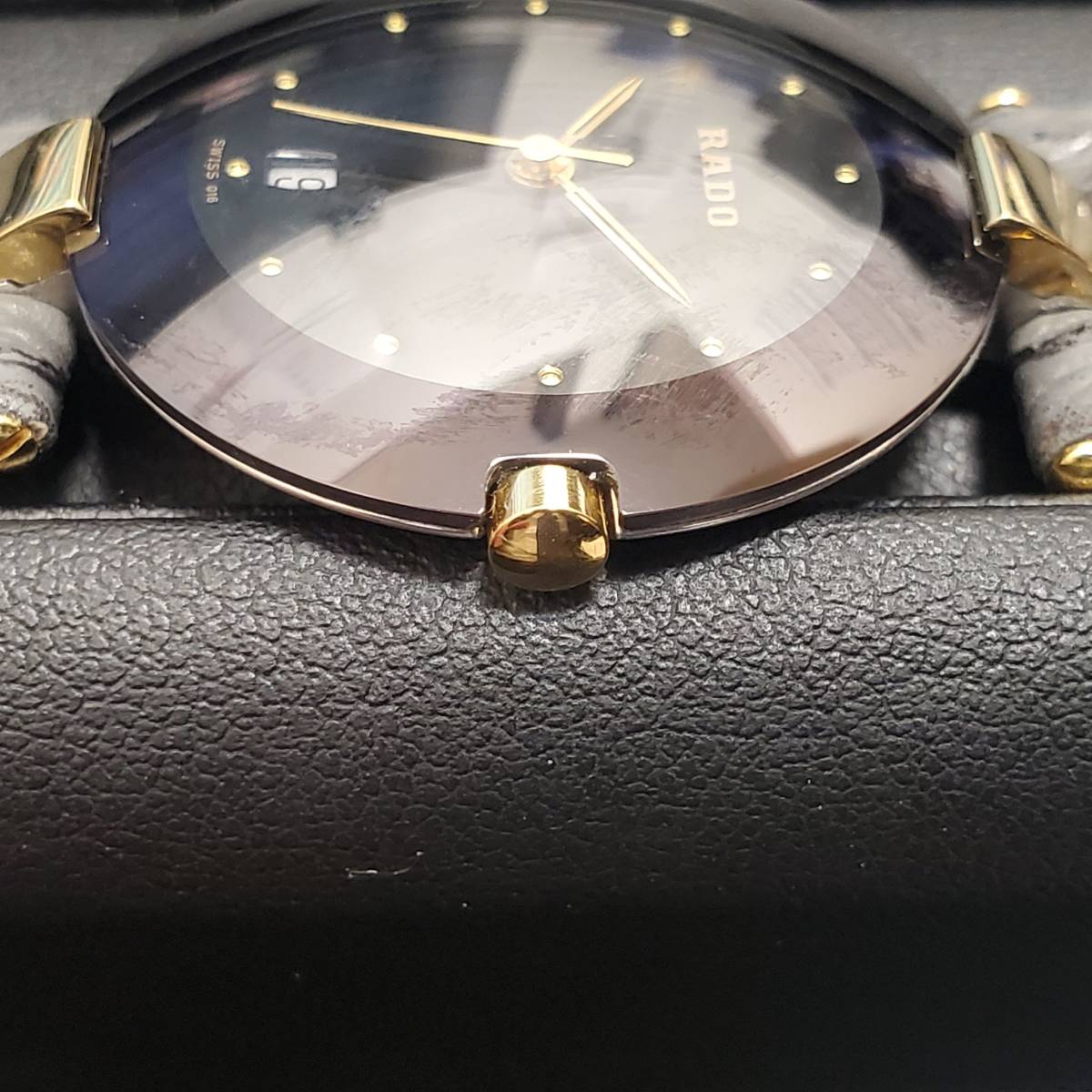 Rado Coupole | Black 129.3575.4N Jubile Diamonds Quartz RADO