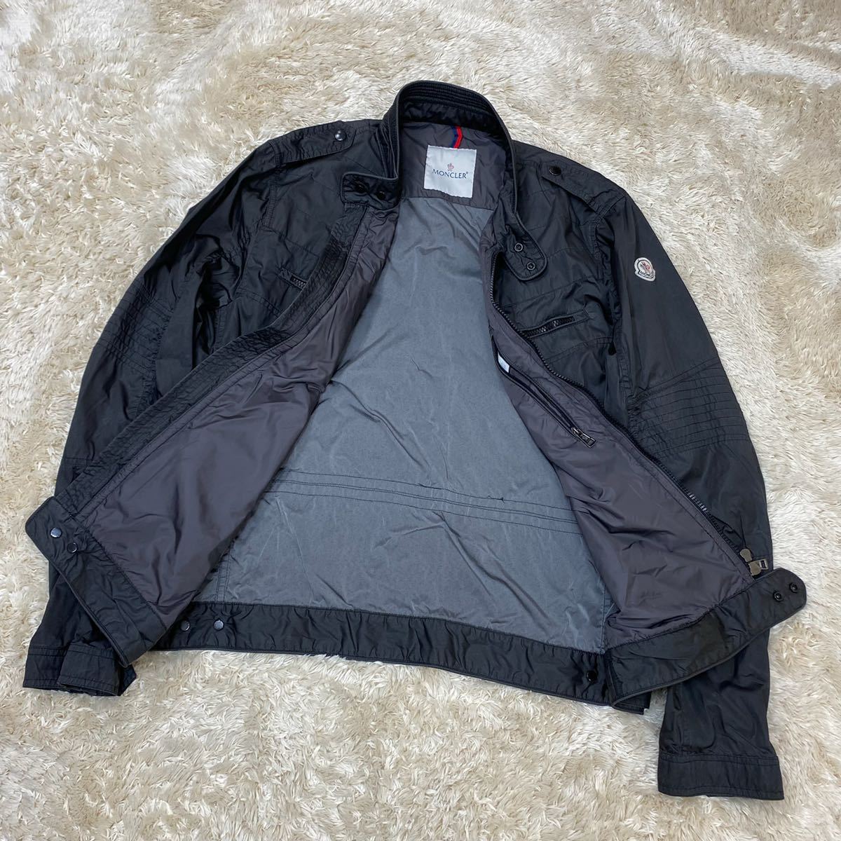 1円〜 美品 MONCLER モンクレール MAXIMILIEN ブルゾン ナイロン 