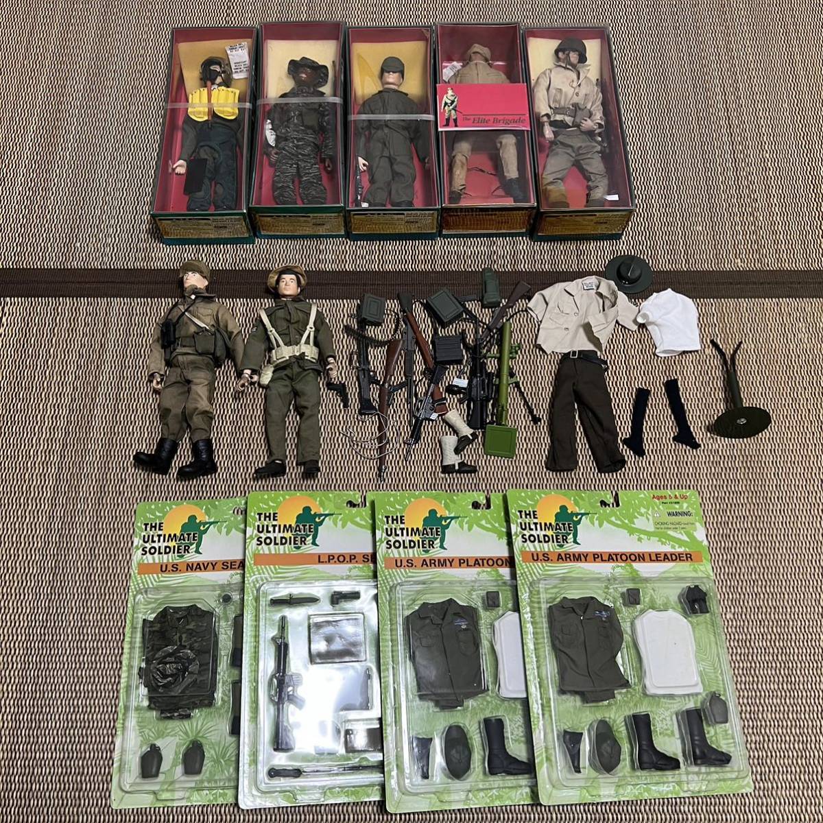 希少 Elite Brigade エリートブリゲード フィギュア Ultimate Soldier アルティメット ソルジャー 装備 類 まとめて コッツウォルド やまと