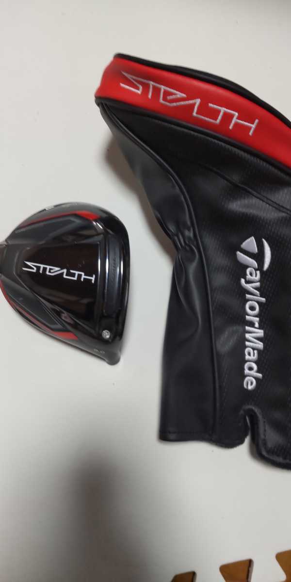テーラーメイド ステルス STEALTH ドライバー 9° 純正ヘッドカバー付