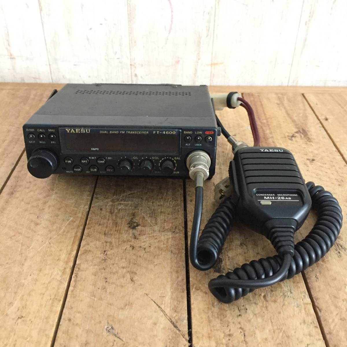 中古☆YAESU 八重洲 FT-50 ハンディ トランシーバー☆ 【公式通販】