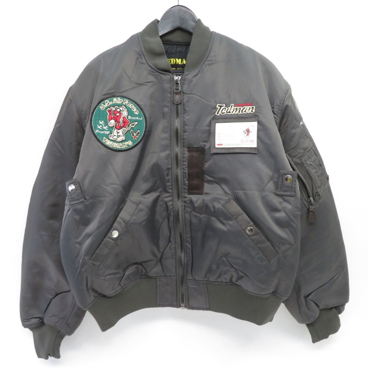 赤字超特価，送料無料 132 TEDMAN テッドマン MA-1 フライトジャケット Mサイズ(Mサイズ)｜売買されたオークション情報、yahooの商品情報をアーカイブ公開 - オークファン Mサイズ