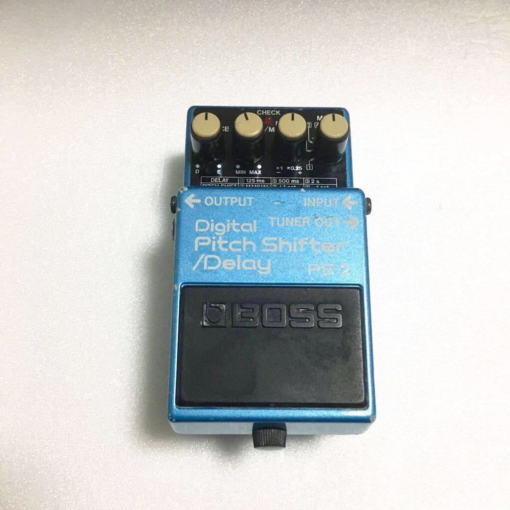 PS-2 Pitch BOSS Digital ⁄ Shifter Shifter⁄Delay 1992年製 MADE IN Delay