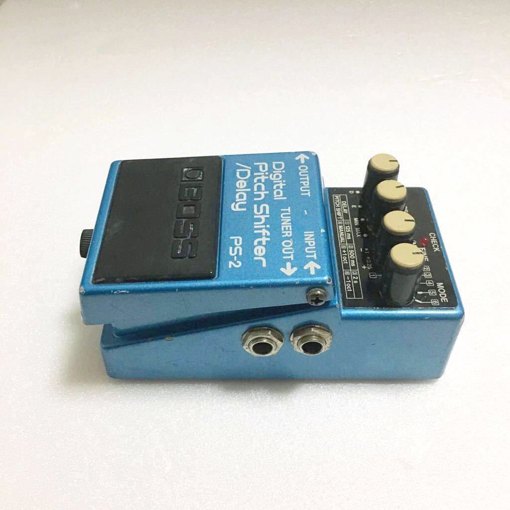 PS-2 Pitch BOSS Digital ⁄ Shifter Shifter⁄Delay 1992年製 MADE IN Delay