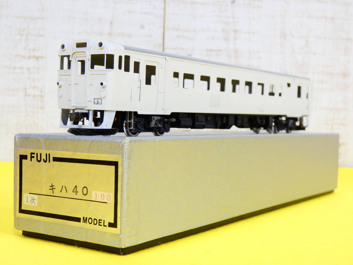 FUJI フジ model キハ40 100 1次 HOゲージ 鉄道模型 (30) ※動作未確認