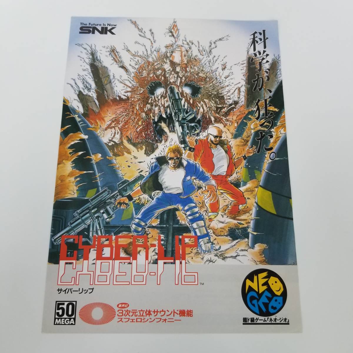 サイバーリップ ネオジオ SNK ネオジオ ROMカセット NGH-010 サイバー