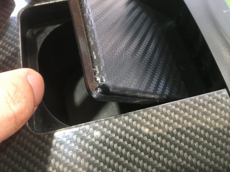 レクサス IS 20 21 カーボン カット済 右ハンドル用 パネルセット ②