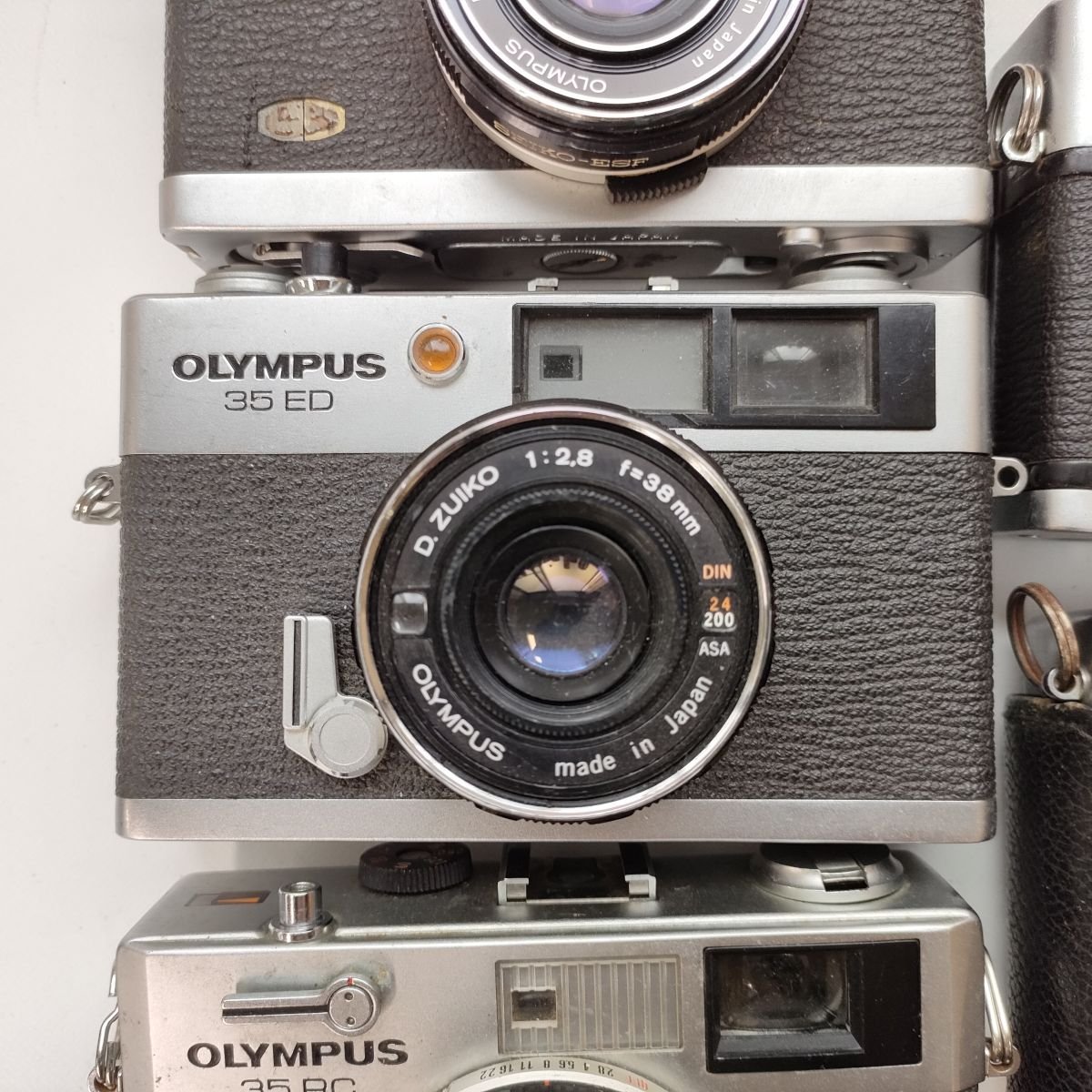 OLYMPUS/オリンパス 35ECR＋35ED 2台（現状動作品） Olympus 35DC ， 35ED ， 35ECR ， 35EC-2 ， Trip 35 他 フィルム