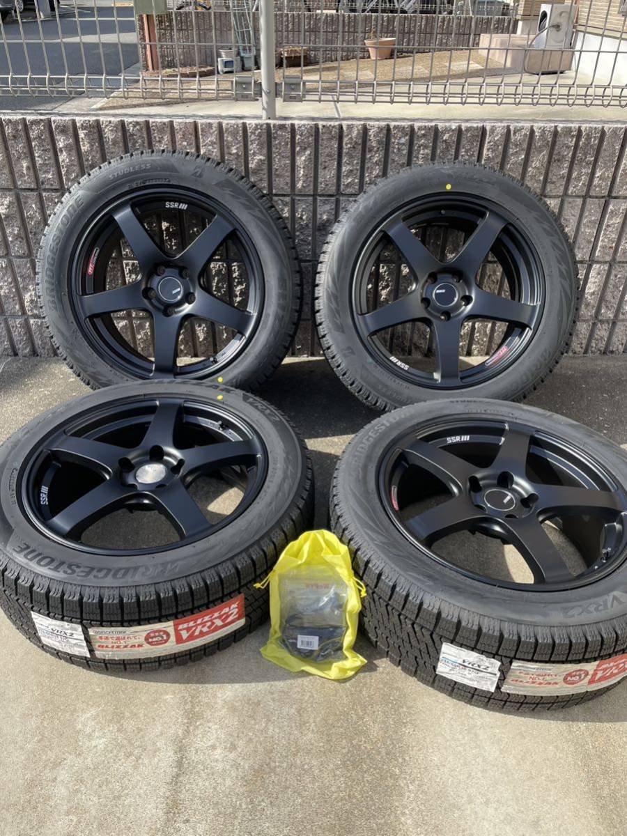 新品未使用 タナベ SSR GTV01 235/50 18R ホイール スタッドレス 