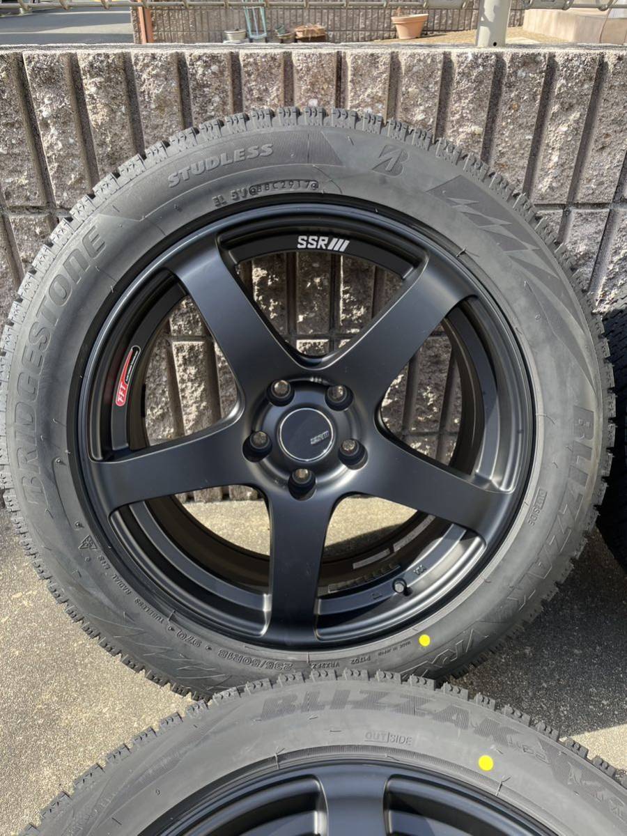 新品未使用 タナベ SSR GTV01 235/50 18R ホイール スタッドレス 