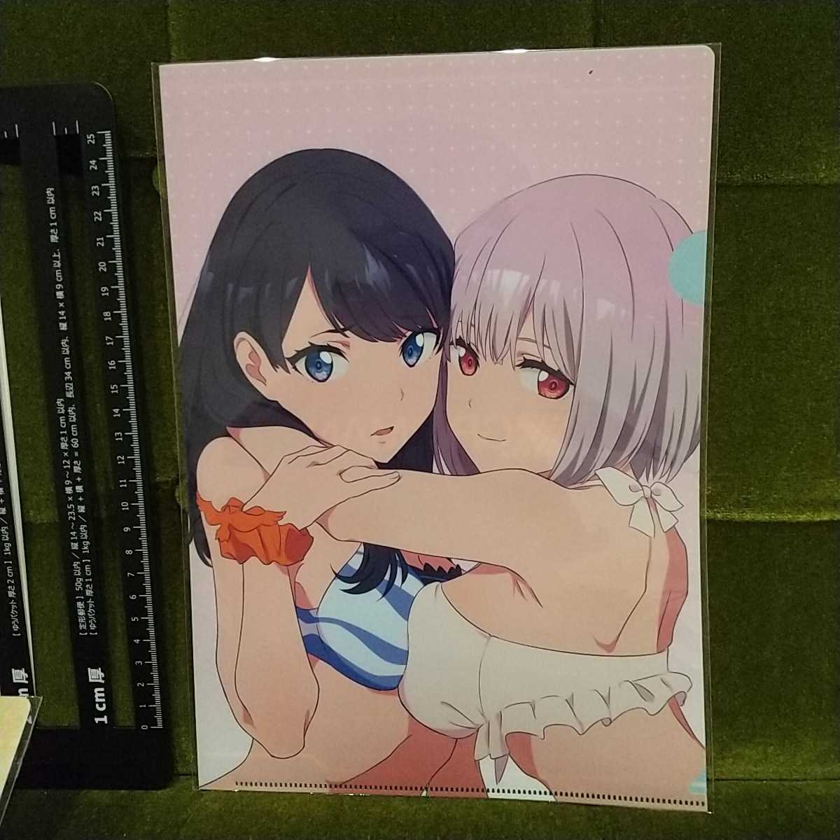 送料210円】宝田六花＆新条アカネ(水着) A4クリアファイル「SSSS