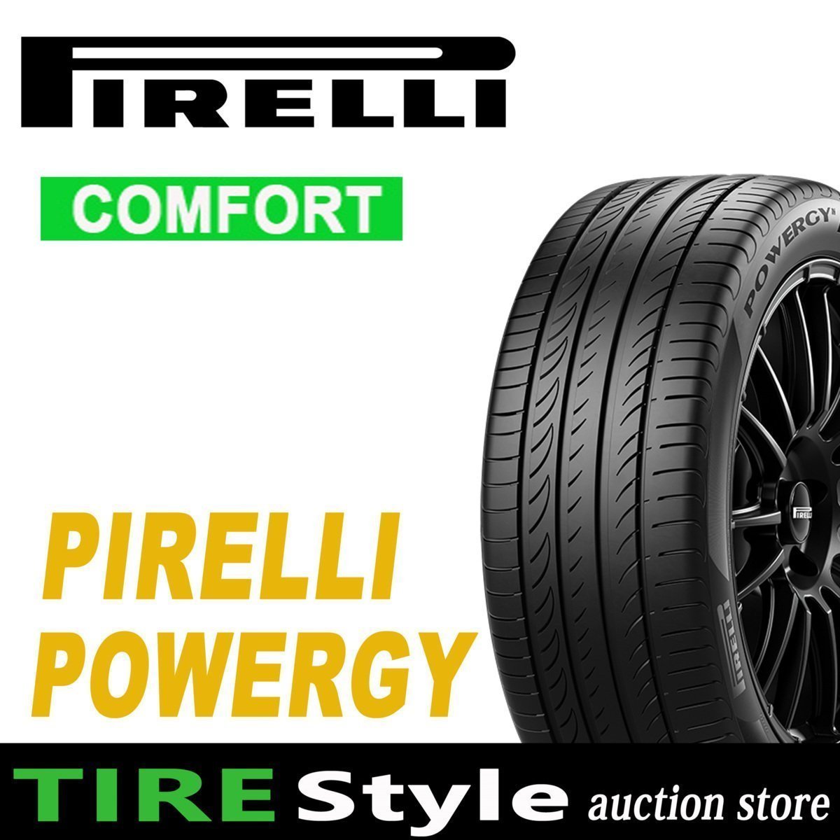 【低燃費タイヤ】◆ピレリ POWERGY パワジー 195/55R16 87V◆即決送料税込 4本 35，640円～