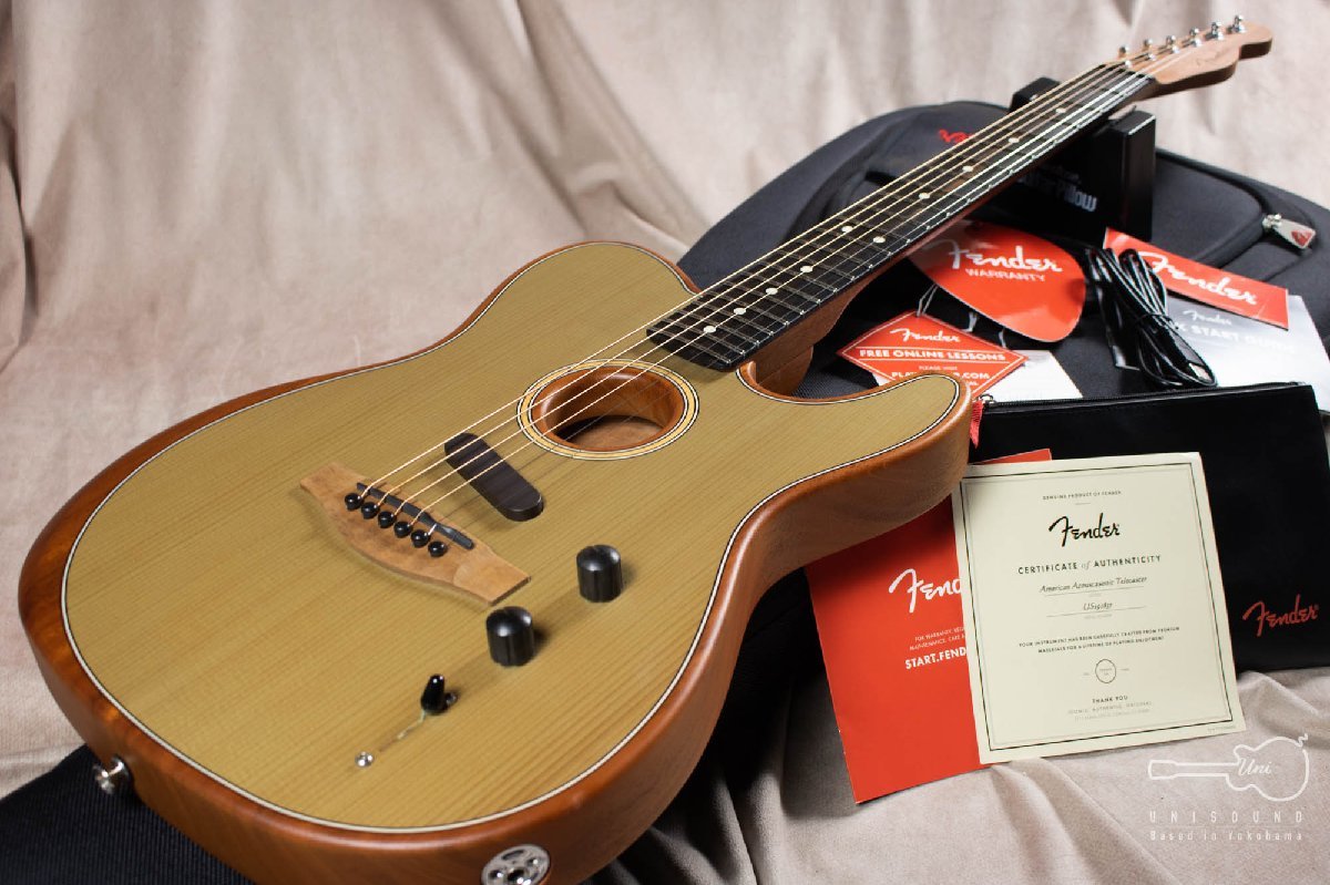 送料無料!!】Fender American Acoustasonic Telecaster / 2019 