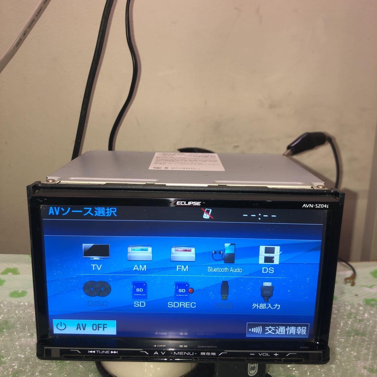 イクリプス メモリーナビ AVN-Z04i DVD Bluetooth 2014 ☆ イクリプス