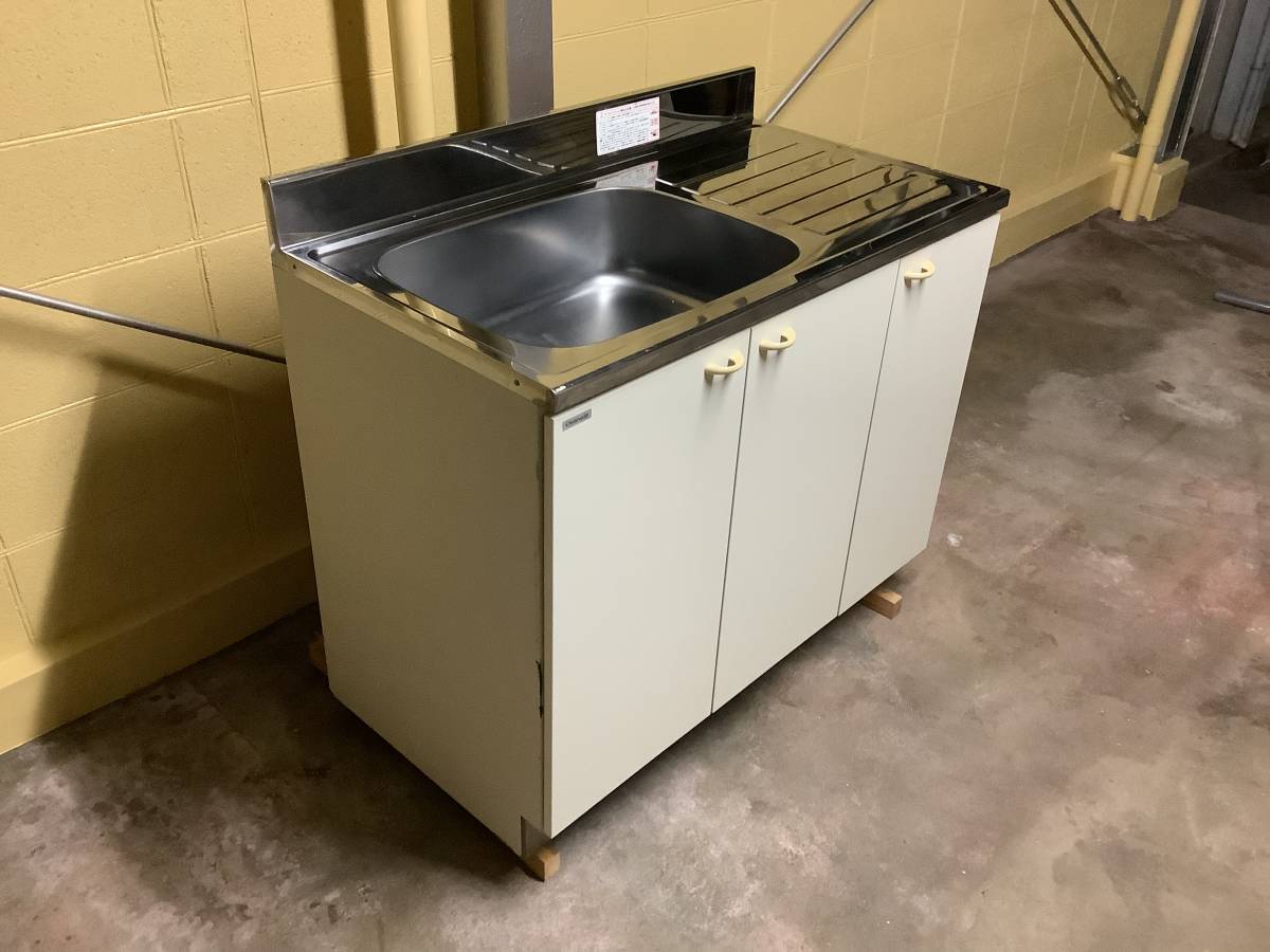 クリナップ、家庭用流し台（中古） 中古 クリナップ 2槽シンク -流し台 