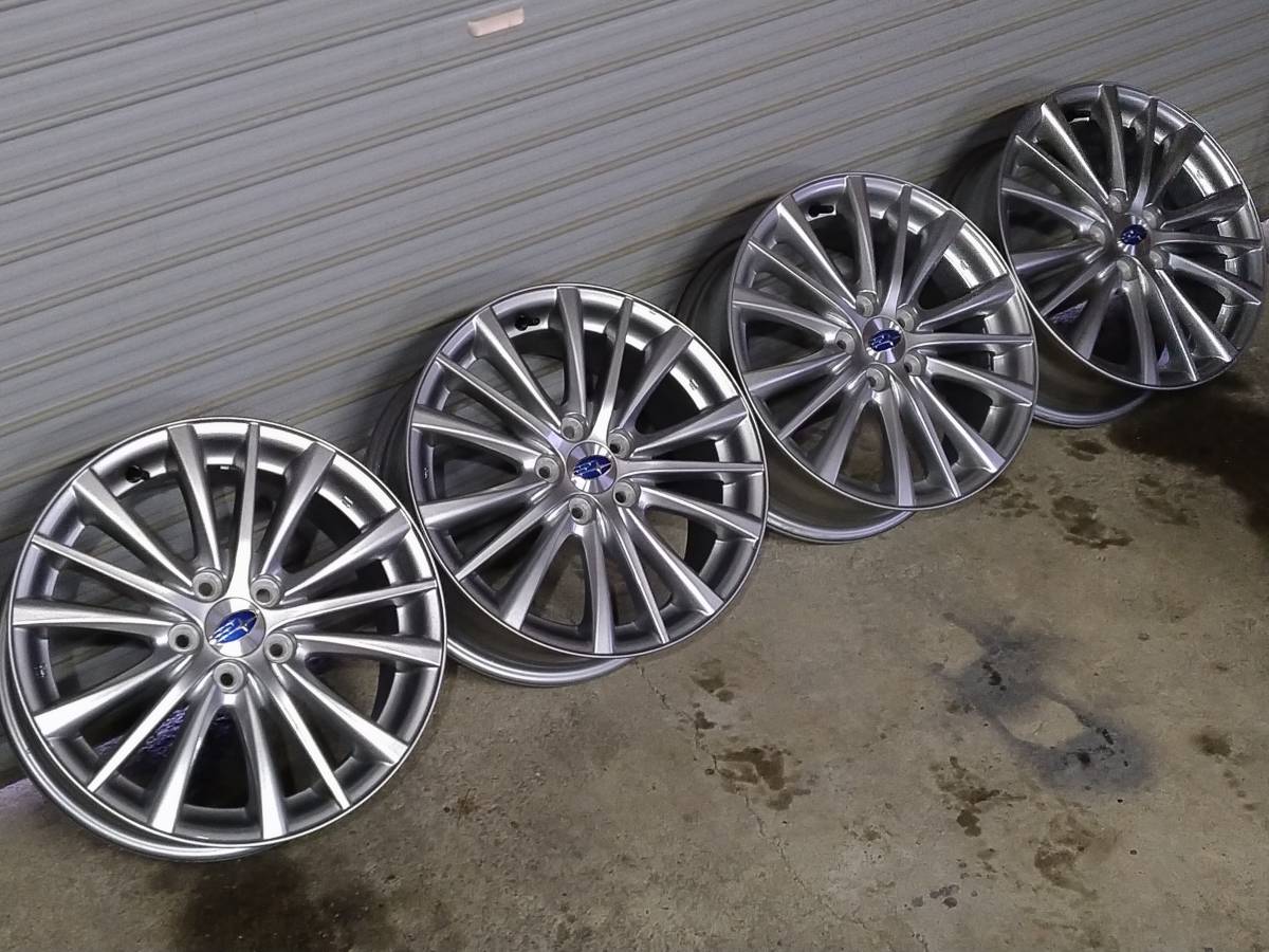 新作登場，HOT スバル純正ホイール インプレッサ GK GT A F方型 6.5j +55 PCD100 5穴(純正品)｜売買されたオークション情報、yahooの商品情報をアーカイブ公開 - オークファン 5穴