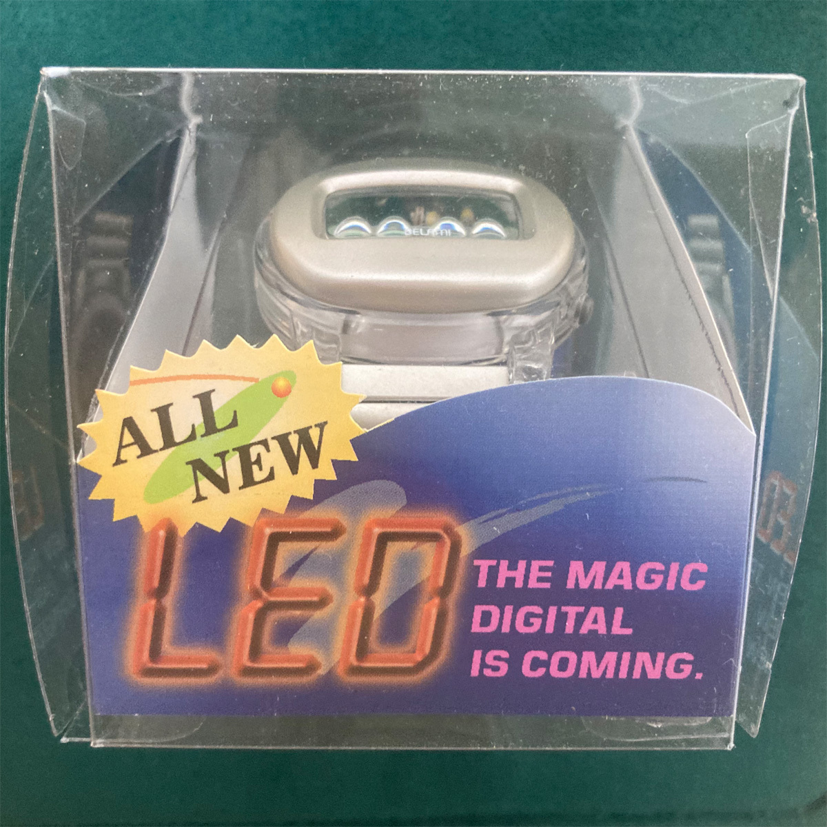 値下げ◇デッドストック◇BELAMI ベラミ◇LEDデジタル腕時計◇電池交換 