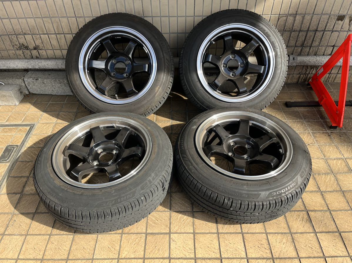 ステルスレーシングRG-1 ８JX15 +30 175/65 BSタイヤ付 超引っ張
