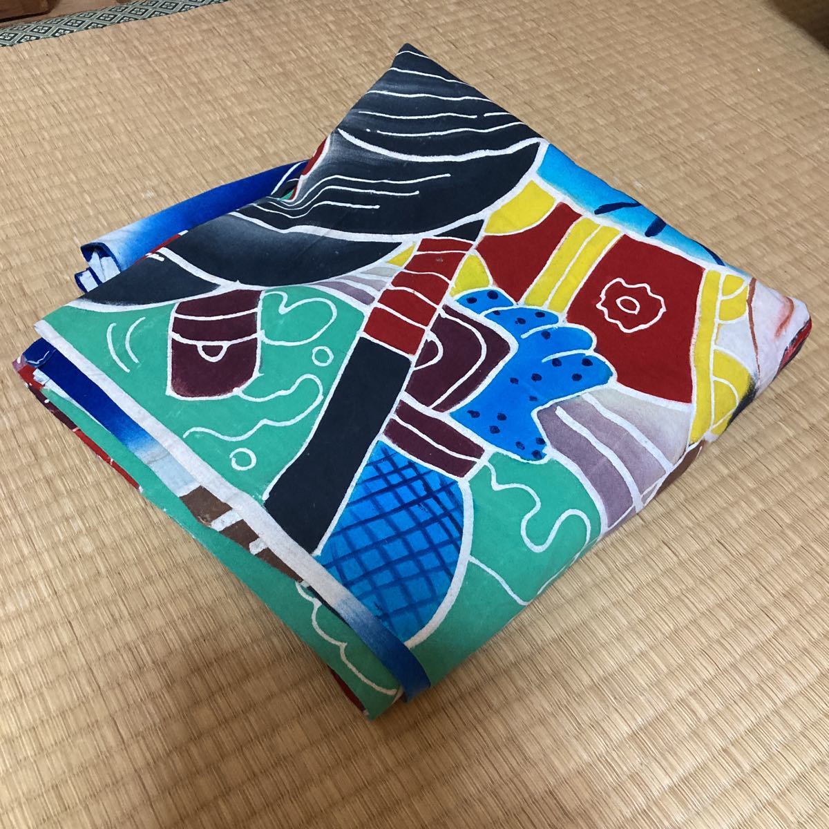 アンティーク リメイク素材 のぼり旗 古布 武者絵 端午の節句 幟旗 のぼり旗 古布 リメイク 武者のぼり 鎧武者絵 木綿 端午節句 (リメイク