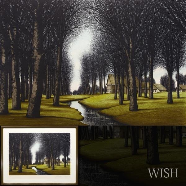 真作】【WISH】ジャック・デペルト Jacques Deperthes リトグラフ 15号