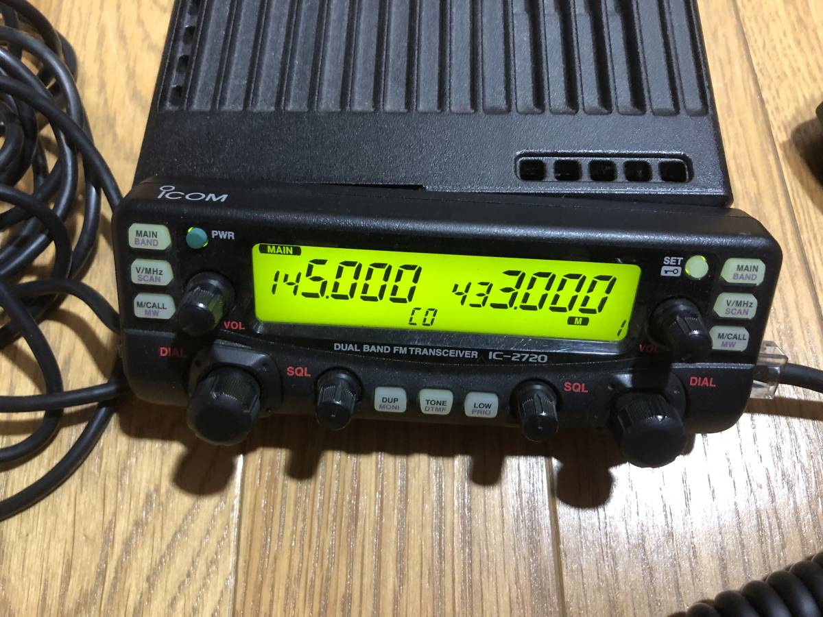 アマチュア無線 ◇◇動作未確認 ジャンク ICOM アイコム【IC-2720】144