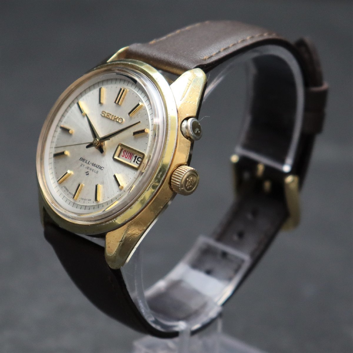 R5.2月OH済 SEIKO BELL-MATIC セイコー ベルマチック 4006-7010 自動