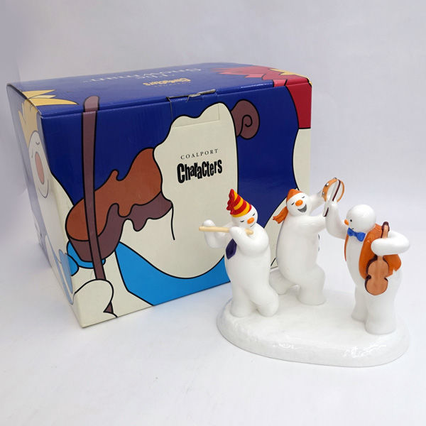 ★ スノーマン フィギリン 陶器 置物 オブジェ (0220445914)