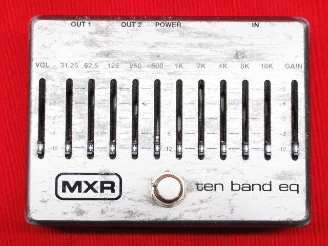 MXR 自然なノイズリダクション搭載 ten band eq M108S 18V仕様