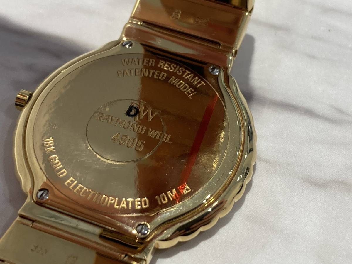 S 稼働品 RAYMOND WEIL レイモンドウィル GENEVE Nabucco 4805 