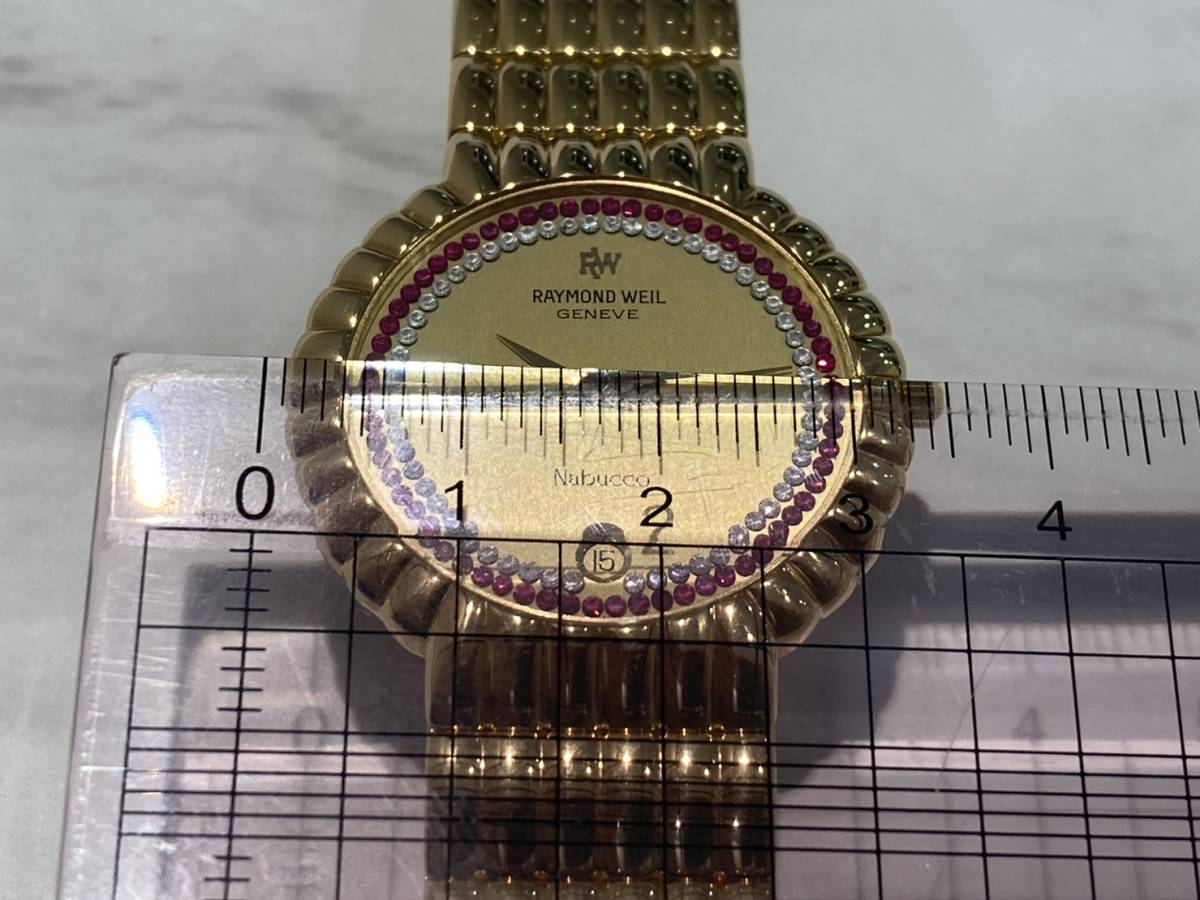 S 稼働品 RAYMOND WEIL レイモンドウィル GENEVE Nabucco 4805
