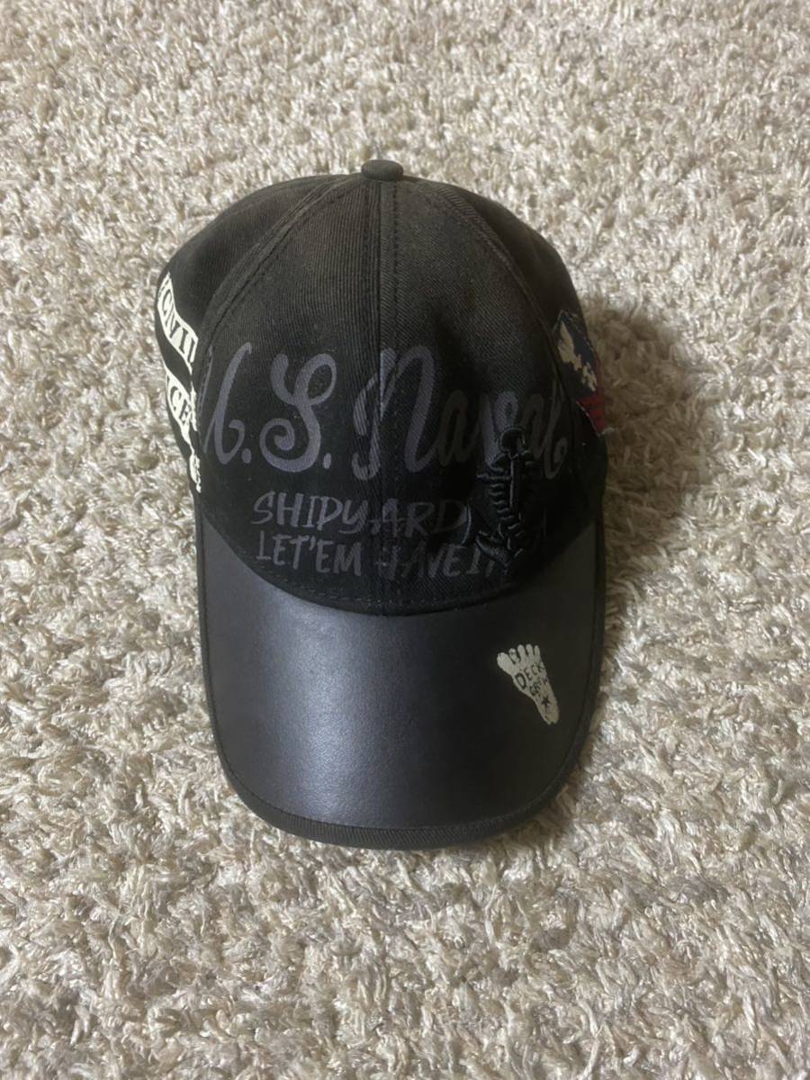 AVIREX レザーキャップ帽　アヴィレックス