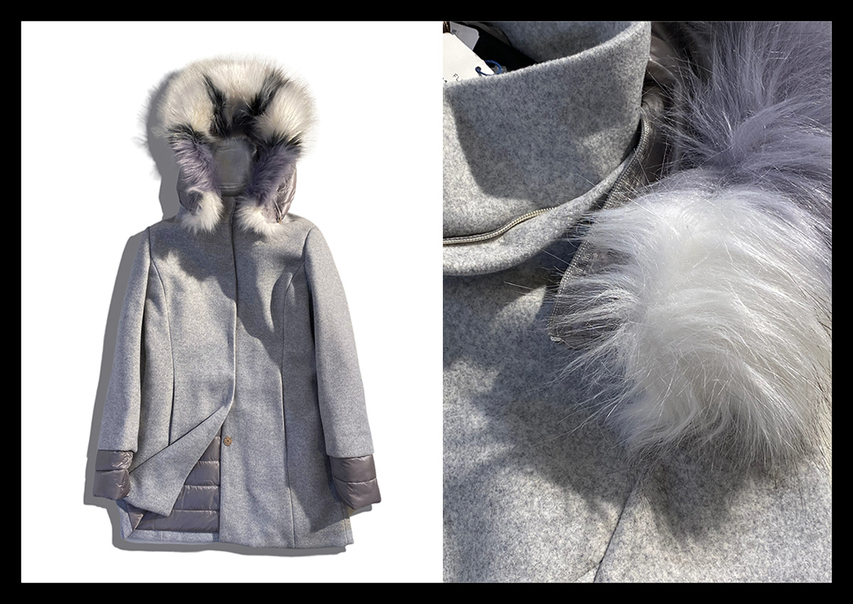 新作，限定SALE 定価6万 フライガール FLY GIRL スタイリッシュなシルエットかつ暖かな1着 エコダウンドッキングメルトンコート 2Wayフーデッドコート(Sサイズ)｜売買されたオークション情報、yahooの商品情報 Sサイズ