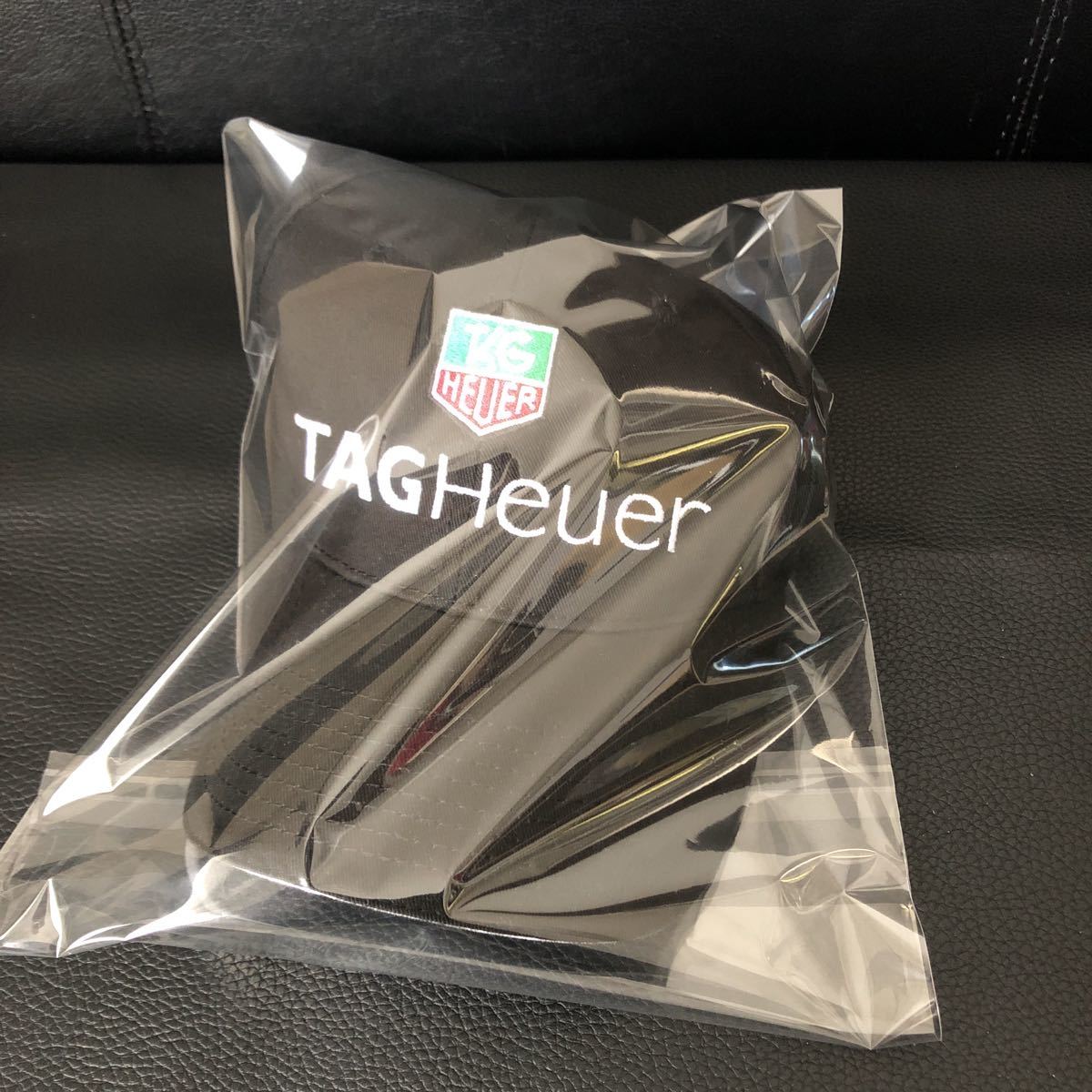 未使用☆タグホイヤー TAG HEUER キャップ 帽子 ノベルティ 