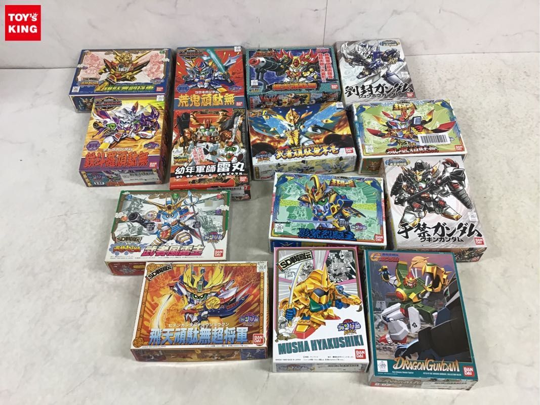 1円〜 同梱不可 ジャンク SDガンダム 爆炎頑駄無、頑駄無副将軍 他