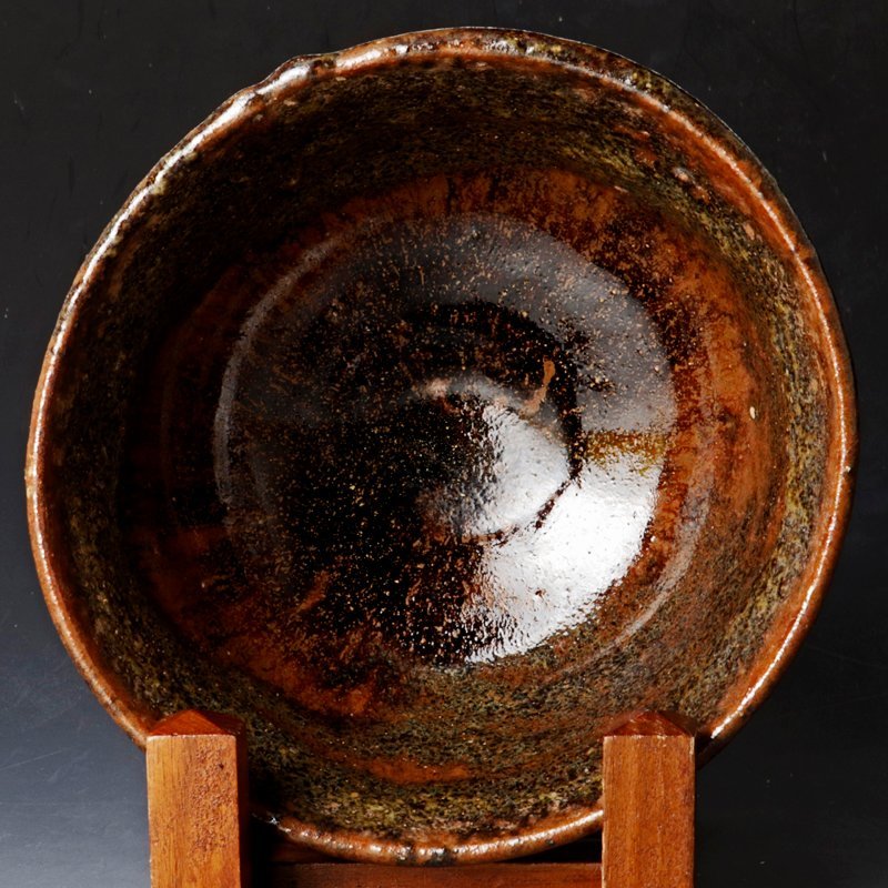 茶道具 古美味加藤重高作 斑釉茶碗 保証品 Y9Xw 公式通販 Yahoo
