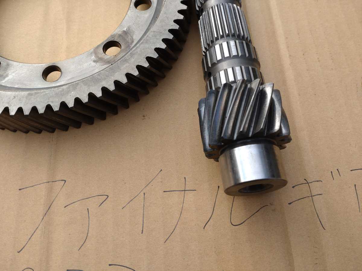 ダイハツ純正ファイナルギヤセット（中古）　4.933　リングギヤ　アウトプットシャフト　ベアリング 　L235Sエッセ用 Yahoo!オークション - 「ファイナル」(ダイハツ用)(クラッチ L880 □即決 ミッション