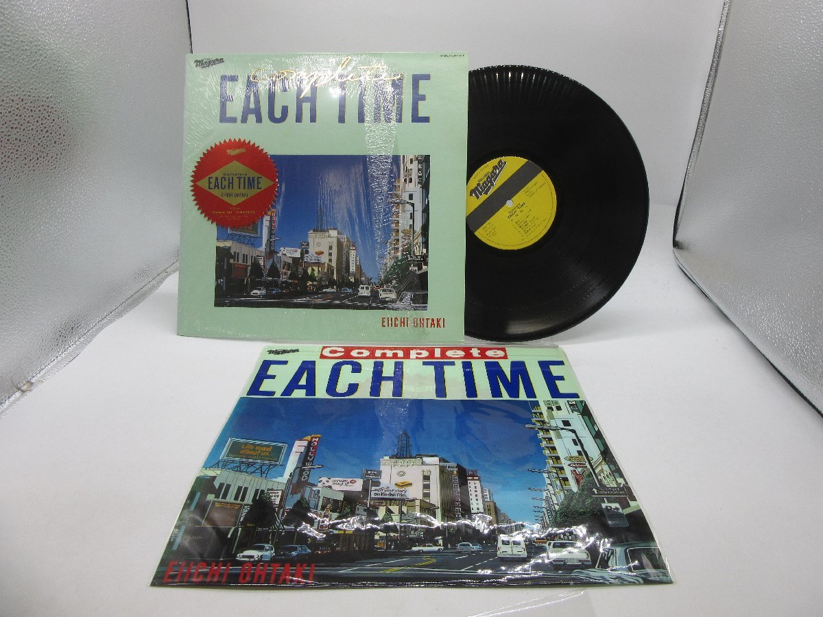 専用ビニールカバー付】大滝詠一「Complete Each Time」LP（12インチ