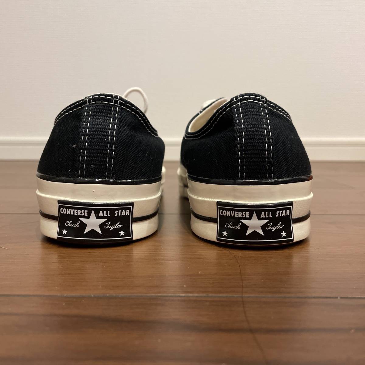 新品・箱付き【コンバースCT70】162058C・ブラックキャンバス