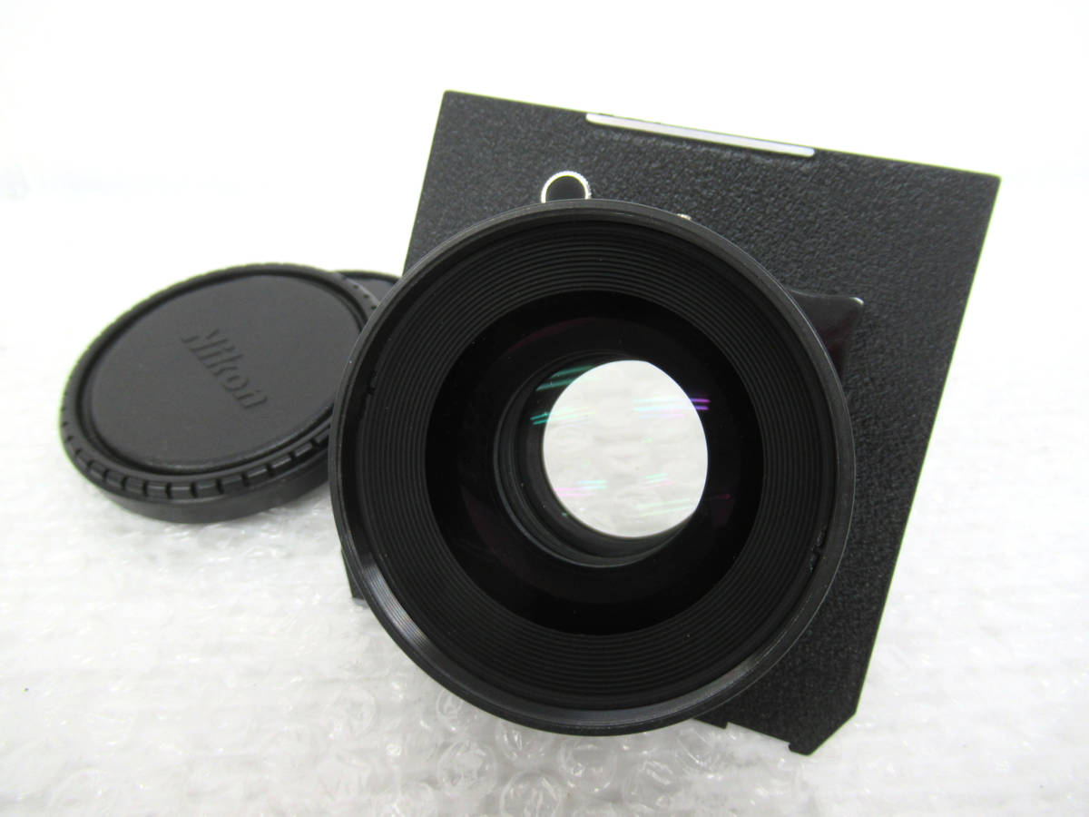 【Nikon/ニコン】丑④133//NIKKOR-W 180mm 1:5.6 COPAL 1/美品/防湿庫保管
