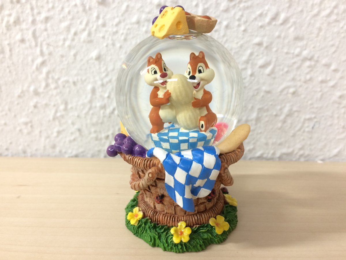 キャラクターグッズ 値下☆昔の☆チップとデール スノーグローブ