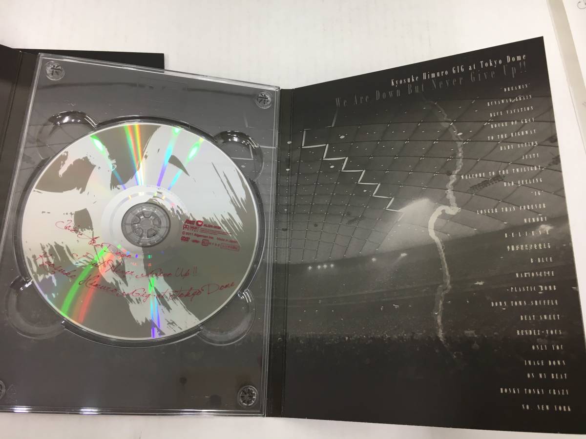 S021[PK](DVD-BOX) 中古 氷室京介 TOKYO DOME We Are Down But Never