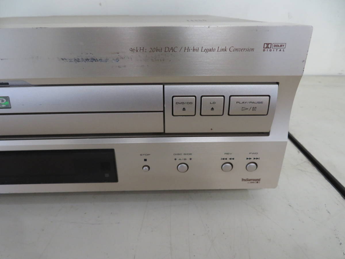 1866/「PIONEER パイオニア DVL-909 DVD LD プレーヤー リモコン付き