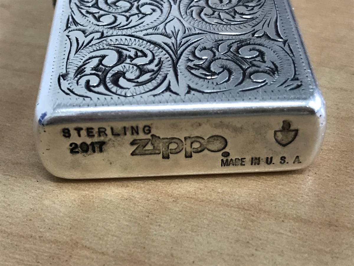 ZIPPO STERLING スターリング ライター スターリングシルバー 着火確認 