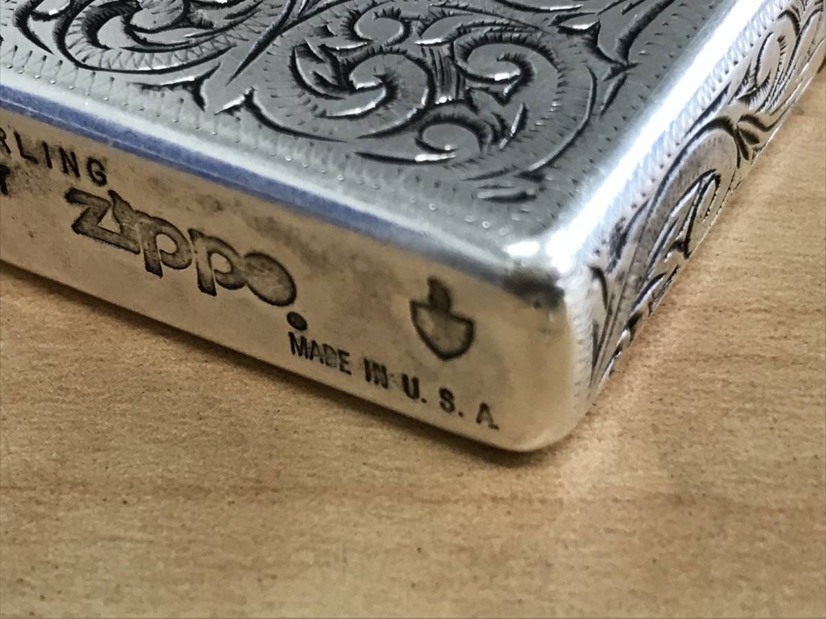 ZIPPO STERLING スターリング ライター スターリングシルバー 着火確認 