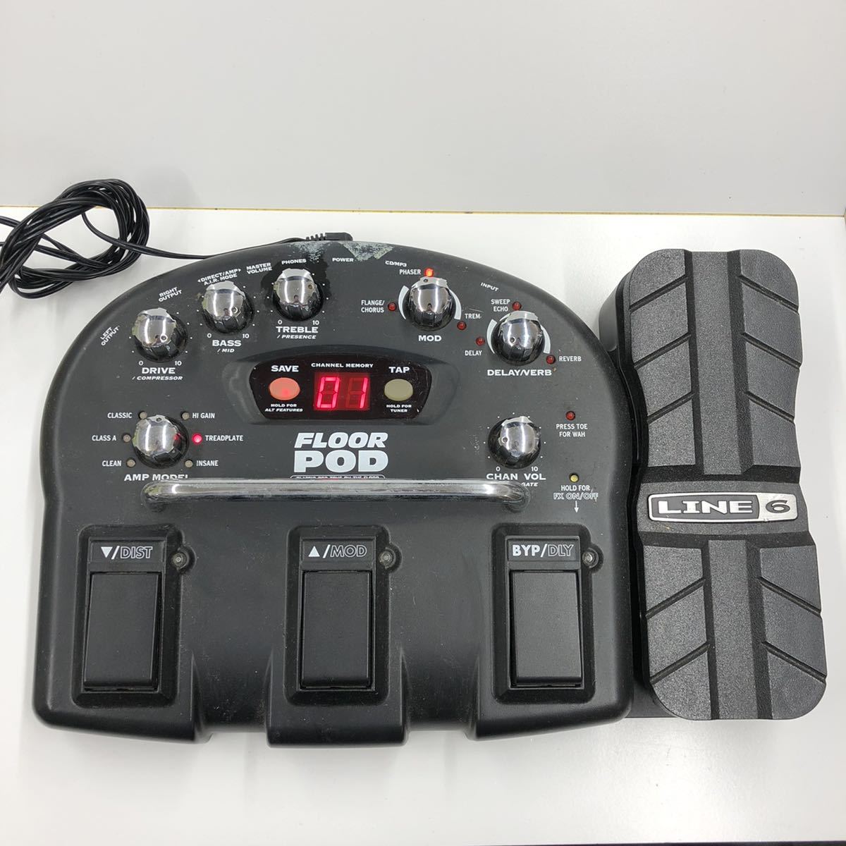 LINE6 POD X3 LIVE マルチエフェクター 通電確認のみ エフェクター