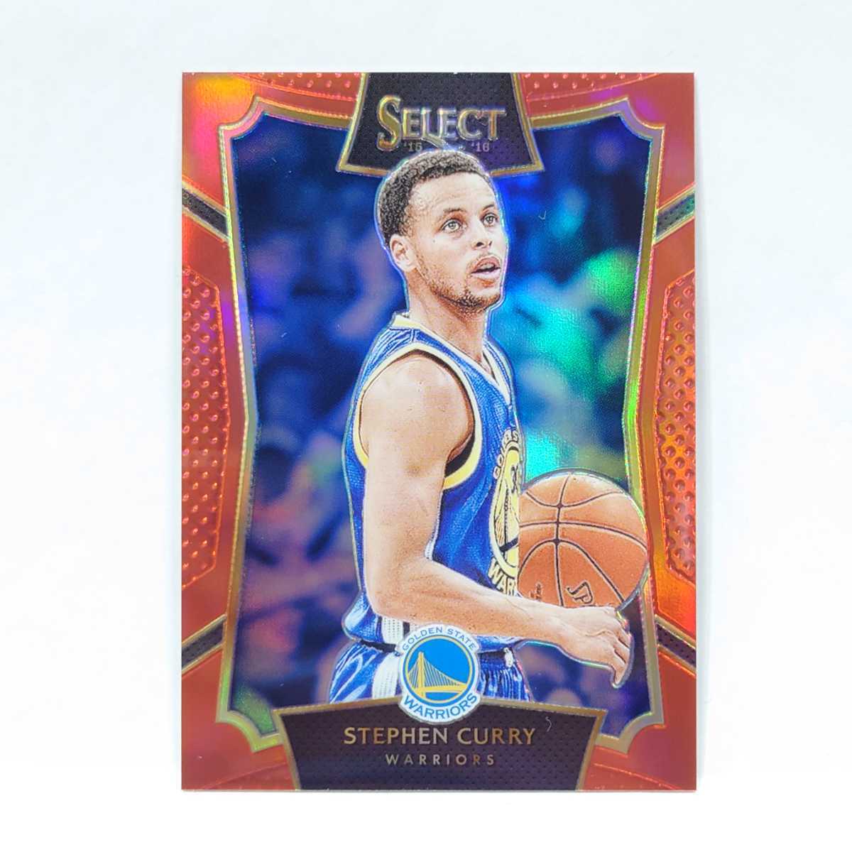 Panini 2015-16 SELECT Stephen Curry #99 CONCOURSE RED PRIZM 50/149 149枚シリアル